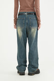 Tin brush regular carpenter denim pants