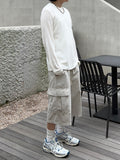 Pigment Light Cargo Half Pants