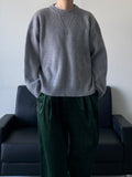 Wool Brush Mohair Balloon Knit