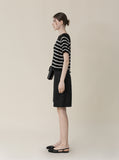 [Premium] Whole Garment Julie Dangara Short Sleeve Knitwear