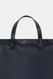 Big leather shoulder tote bag