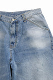 Flock dis curved denim pants