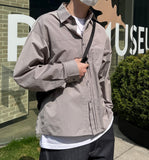 Nylon Line Crop Shirt