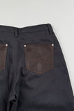 Radio raw denim pants