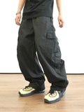 Nylon Easy Cargo Pants