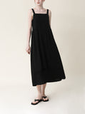 Neillo pintuck sleeveless long one piece