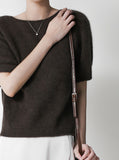 Mary Whole Garment Boatneck Knit
