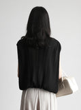 [Premium] Elange Pleated Banding Sleeveless