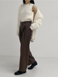 [set] Moran brush knit cardigan