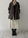 Bolte Belted Half Trench Coat