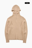 Jun half zip-up warmer knit