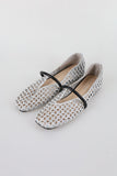 Net knit mary jane