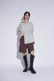 leather belt boots long ver