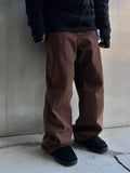 Herringbone stitch denim