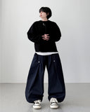 Moed Rivet Balloon Pants