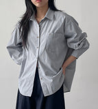 Coming Stripe Overfit Shirt