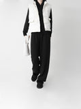 Duck Down High Neck Padded Vest