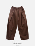 Mier Linen Cut Wide Pants