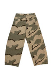 Camo balloon cotton pants