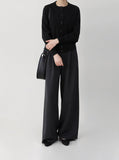 Aver Layered Cardigan Knit