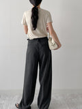 Florence Two Tuck Wide Slacks