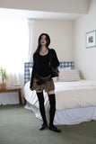 Leopard wrap shorts