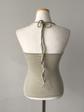 Lollipop Stripe Halter Neck Sleeveless