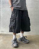 Stack Pigment Cargo Half Pants