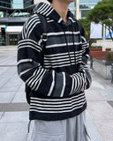 Multiple Stripe Hoodie