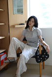 Net knit mary jane