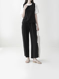 Summer Linen Short Sleeve T-shirt