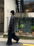 Mecha Zipper Detail Cargo Denim