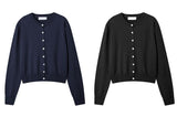 All Day Viscose Round Neck Cardigan