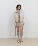 Curved Cut Layered Tee