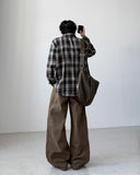 Gallua Peach Wide Pants