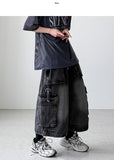 Hito Strap Bermuda Denim