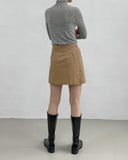Fine wool turtleneck T-shirt