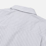 Pint stripe over fit shirt