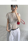 Cutting Yoru Wrap Blouse