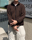 Multi Zipper Hood Windbreaker