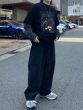 Real Wide Denim Pants