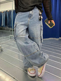 Monster Air Cargo Denim Pants