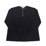 Chrome Henley Neck Long Sleeve