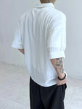 SS Punching Collar Knit