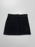 Velvet Bokashi Mini Skirt