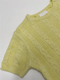 Mini Cable Half Knit