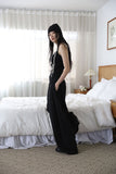 Lulu Wide Pintuck Slacks