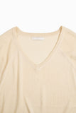 Moen Summer Sheer V-Neck Knit