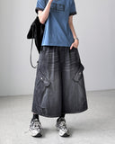 Bruce Cargo Bermuda Denim