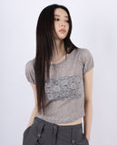 Rosy puff T-shirt